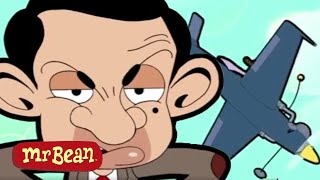 The AEROPLANE  Mr Bean Cartoon Season 1  Full Epis