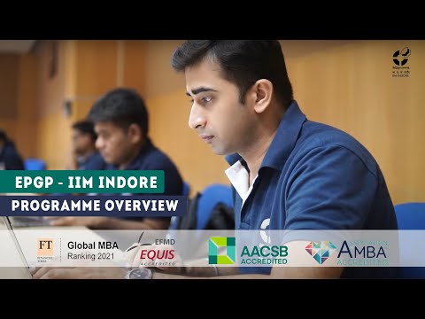 EPGP-IIM Indore : Programme Overview