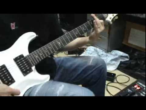 BOSS ME25 MULTI EFFECT DEMO PART2 BOOST OD-1 T-SCREAM BLUES DIST