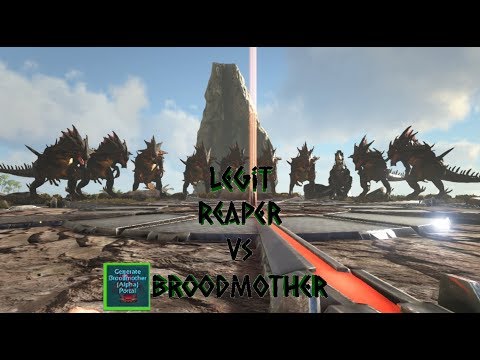 Reapers vs Alpha Broodmother, Sad Situation ~ Ark The Island #5