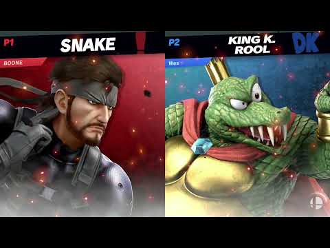 GS | Sunny [Terry/Snake] vs Sb | Wes [K.Rool] - WF - Bendix Smash #19