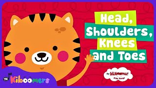 Head Shoulders Knees and Toes | Nursery Rhymes Songs | The Kiboomers