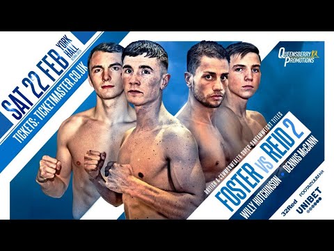 Live professional boxing from York Hall | Brad Foster v Lucien Reid rematch