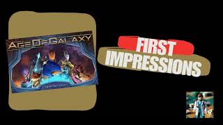 Board Gaming Doctor - Age of Galaxy video thumbnail