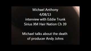 Michael Anthony interview with Eddie Trunk 4.8.13