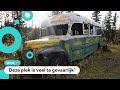 Wereldberoemde bus weggehaald uit de wildernis