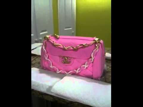 Chanel purse cake - for fashion addicts only!