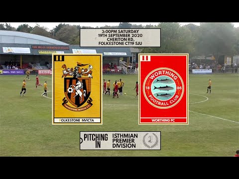 Highlights | Folkestone Invicta 1-2 Worthing | Pitching In Isthmian Premier Division | 19/09/2020