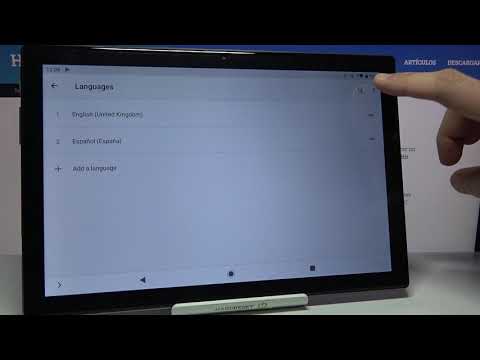 Cómo cambiar el idioma en TECLAST P20HD - poner TECLAST en otro idioma