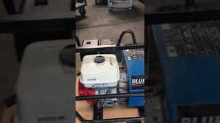 Miller Blue Fire 180 Gas Powered DC Arc Welder AC Generator Honda 13hp