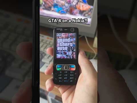 GTA 4 on a Nokia?! #nokia #gta4 #retrogaming #gameshorts #mobilegaming