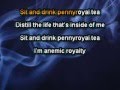 Nirvana - Pennyroyal Tea [Karaoke] 