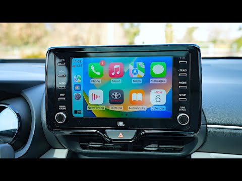 How to connect Apple CarPlay to Toyota Yaris Multimedia System 2022