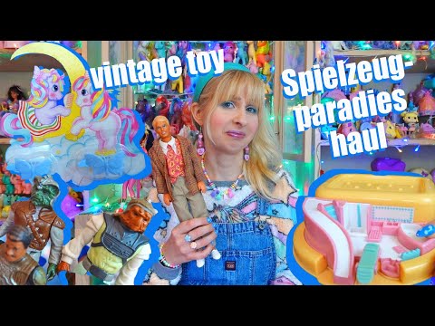 Vintage toy haul from Spielzeugparadies - 80s, 90s, fakie pony, Star Wars, Polly Pocket, Barbie etc.