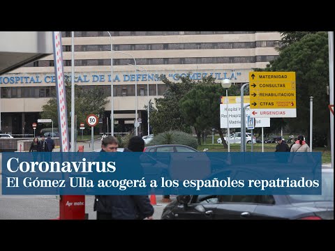 Todo preparado en el Gómez Ulla para recibir a los españoles atrapados en Wuhan