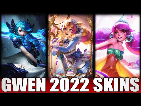 ALL GWEN SKINS 2022 | Including Cafe Cuties Gwen