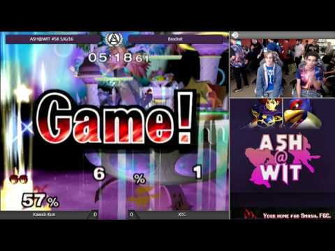 Kawaii-Kun (Roy) vs XTC (Falco) - ASH@WIT #58 Melee Bracket