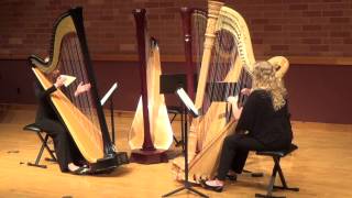 Tango by Isaac Albeniz  for Two Harps - OU Harp Ensemble