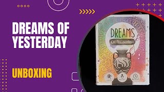 Dreams of Yesterday Board Game Unboxing | DaniCha