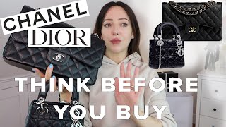 WHY YOU NEED TO THINK BEFORE YOU BUY: Chanel vs Dior CLASSIC INVESTMENT BAGS