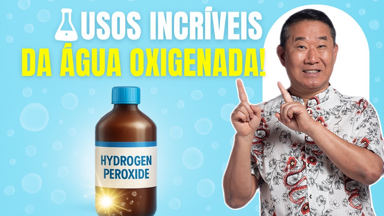 7 USOS INCRÍVEIS DA ÁGUA OXIGENADA (O ÚLTIMO VAI TE SURPREENDER!) | Peter Liu