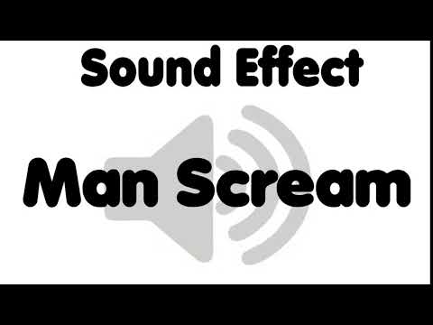 Man Screaming - sound effect