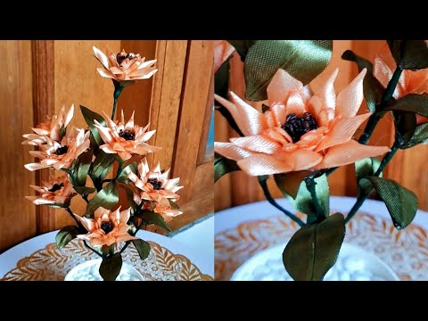 Flower Ideas with Satin Ribbon