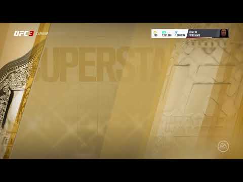 UFC 3 Career Mode Walkthrough Part 5 I Got The MiddleWeight Championship Belt But Can I Keep It