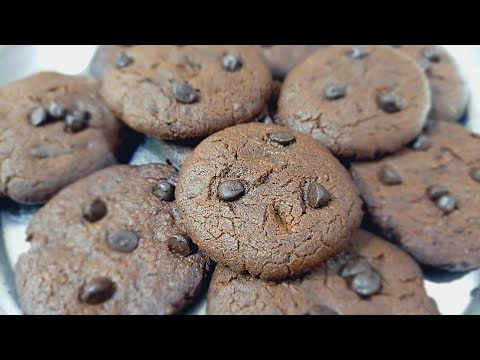 చాక్లెట్  cookies | chocolate cookies recipe without oven in telugu | chocolate recipe without eggs