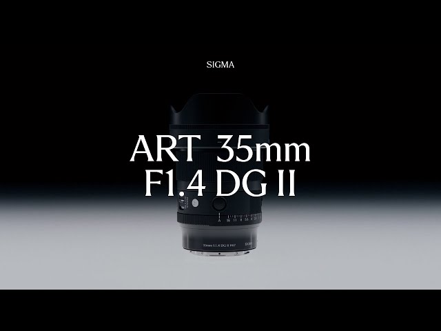 Vidéo SIGMA 35 mm f/1,4 DG II Monture L Art