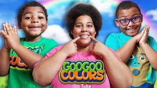 IF YOU’RE HAPPY AND YOU KNOW IT! KIDS SONGS FROM GOO GOO COLORS