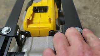 How To Make The Dewalt 20v Porta Band Work in The Hercules Stand