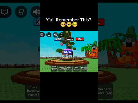 FIRST EVENT OF "GROW A GARDEN" #roblox #fyp #growagarden #shorts