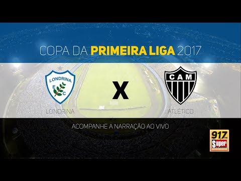 Ouça a narração do jogo entre o Londrina e Atlético Mineiro pela final da Copa da Primeira Liga
