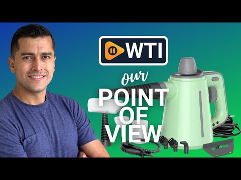 Handheld Steam Cleaner - WTI product video review