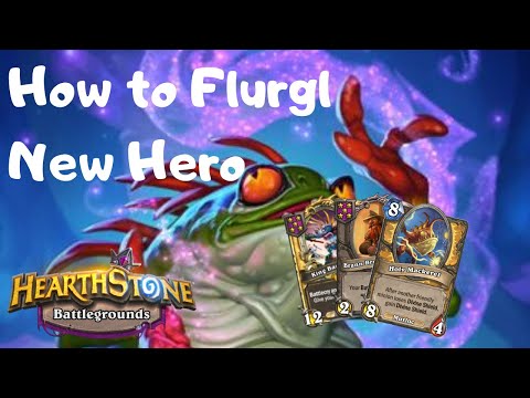 New Hero! How to play Fungalmancer Flurgl (Hearthstone Battlegrounds)
