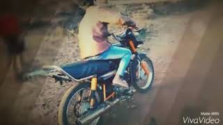preview picture of video 'Bike rider in Kiriburu'