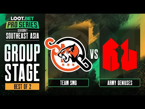 Team SMG vs Army Geniuses Game 1 - Pro Series 7 SEA: Group Stage w/ MLP & johnxfire
