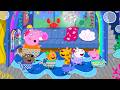 Peppa Pig Friends Have A MERMAID Party ‍ ️ Tales Full Episodes 1 HOUR