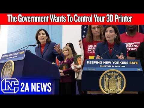 The Government Wants To Control Your 3D Printer So You Don't Print Gun Parts