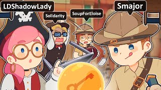 I forced my Friends to do an Escape Room with me! W/LDShadowlady, SolidarityGaming & Soupforeloise