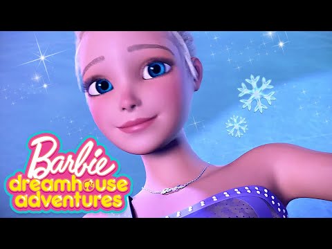 @Barbie | BARBIE’S FIGURE SKATE ROUTINE ⛸️❄️ | Barbie Dreamhouse Adventures