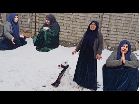 A day full of begging: Fatima's request for help from the viewers and Zahra's pleasant visit 