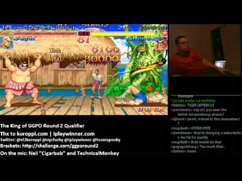 "KING OF GGPO" Tournament - "ROUND 2" - ultracombo (O. Sagat) vs Mad Zero (E. Honda)