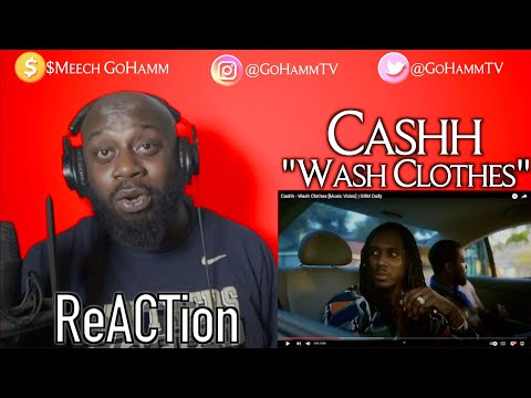 American Reacts | CASHH - Wash Clothes [GoHammTV]