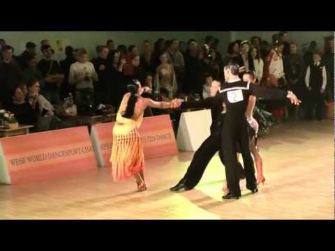 00227 Latvia Open 2012 Youth Latin Semifinal Rumba - Nikolay Chernov & Evgenia Florinskaya