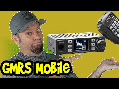 GMRS Mobile Radio - Radioddity DB20-G Compact 20W GMRS Radio