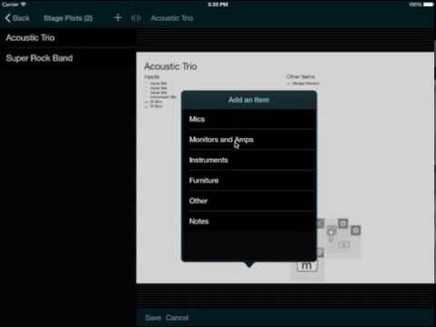 Stage Plot Maker