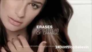 Lea Michele - New Loreal Ad (L'Oreal Total Repair 5 Damage)