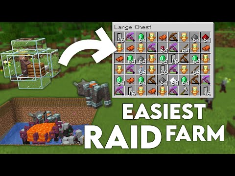 Voltrox - Minecraft EASIEST Raid Farm 1.19 | Insane loot!